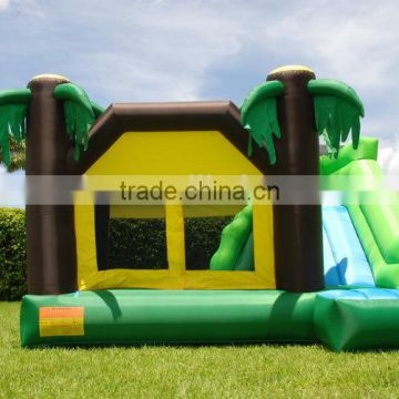 2015 Lastest High quality carton castle,Inflatable Zoo- park Sunshine jumping castle for children