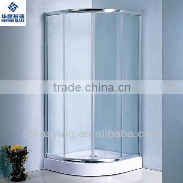 2013 best selling modern sliding door shower room glass