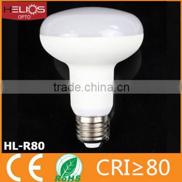 factory supply Dustprooft 5730smd 110v 220v e27 r80 led bulb