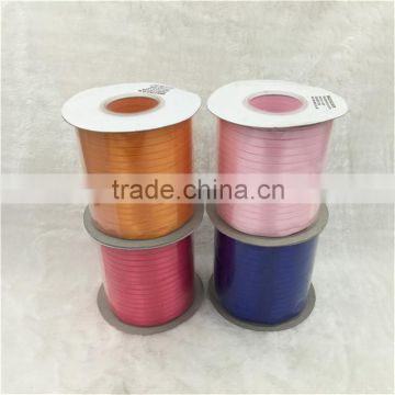 Wholesale 100% Polyester 3/16 inch Single Face Ribbon Satin, Single Side Satin Ribbon