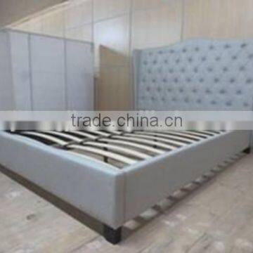 Good Quality Headboard Button Linen Bed for Bedroom LB1094