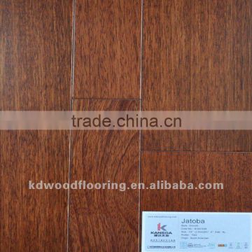 2012 Hot-sale Jatoba stained multilayer engineered wood flooring