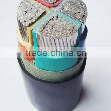 aluminum conductor PVC shath 4*240mm2 power cable