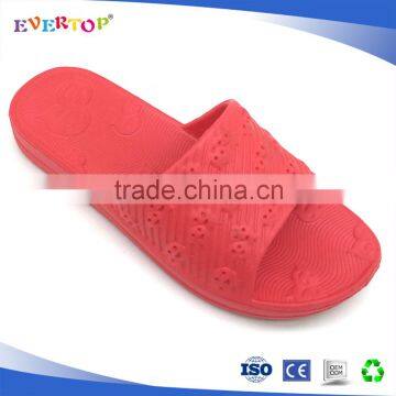 Comfortable simple design eva flip flops for ladies with lovely texture slipper manufacturer