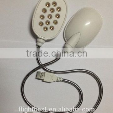 Sale Price LED USB reading light,PC Notebook USB 13 LED Lighting To SAN JOSE