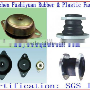 rubber Buffer Shock Mount Vibration rubber mount base Vibration M damping mounts with galvanised oval base plate holes