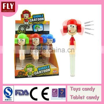 Novelty Toys Candy, Compressed Tablet Candy with Shake Whistle Toy