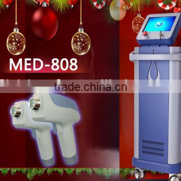 diamond crystal 808nm diode laser hair removal system long pulse