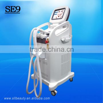 best quality 2 handpieces hair removal machine