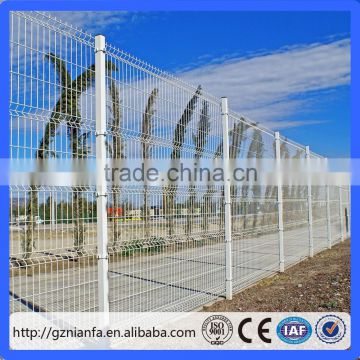 China factory supply PVC iron wire mesh fence /galvanized iron fence/wire mesh fence