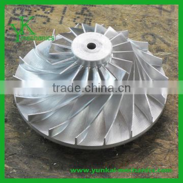 Air blower impeller, precision customized stainless steel blower impeller, precision blower impeller