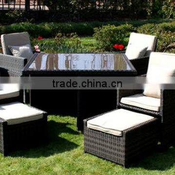 Outdoor pvc wicker patio furniture