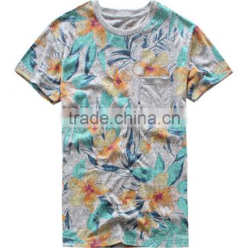 Custom All Over Print 100% Cotton T shirt Design From China