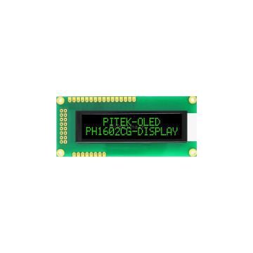 PH1602CG 16x2 Character OLED Display Module