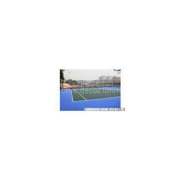 Modified Polypropylene Badminton Court Mat , Interlocking Outdoor Badminton Flooring