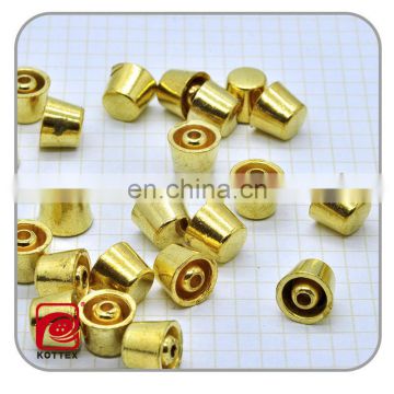 High quality bullet metal Rivets and Spikes Studs manufacturer for Punk Bags apparel DIY