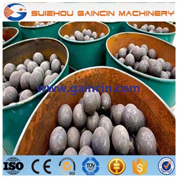 high hardness grinding media forged steel ball, skew rolling forged mill balls, dia.50mm to 80mm grinding media balls