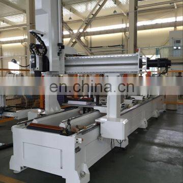 iron window grill design/cnc router 4 axis/2016 latest Aluminum profile making machine