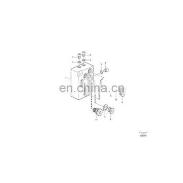 FOMI Seal Kit  A25E  A25F  A30E  A30F Excavator Seal Kit 15117692 For Spare Parts