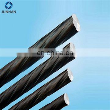 prestressed cable/steel wire price per ton/epoxy coated steel strand