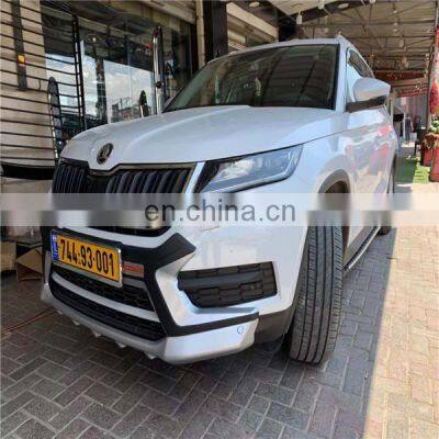 Front rear bumper guard for Skoda Kodiaq   2017+ bumper protector