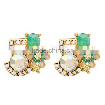 2015 fashion new product earrings jewellery rhinestone earrings jewelry for woman