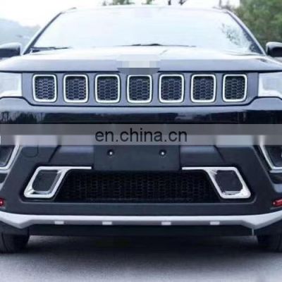 Full set ABS Front and Rear Grille Guard for Compass 2018