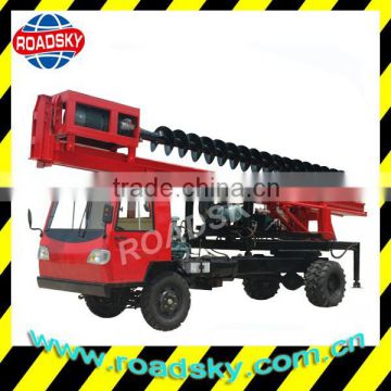 Hydraulic Truck Mounted Screw Piling Rigs For Sale