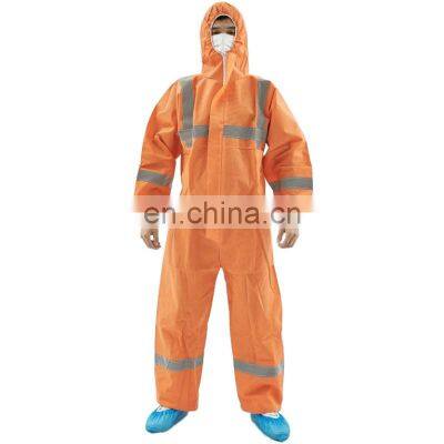 SMS Coverall Workwear Overall with Safety Reflective Tapes