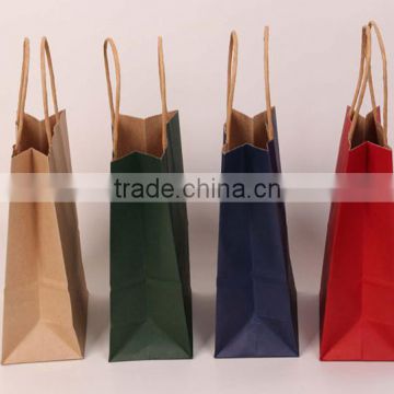 handmade brown krafts paper bag wholesale