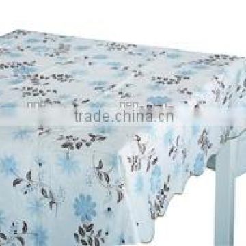 Wholesale Home Flanno Table Cloth square table floral print tablecloth