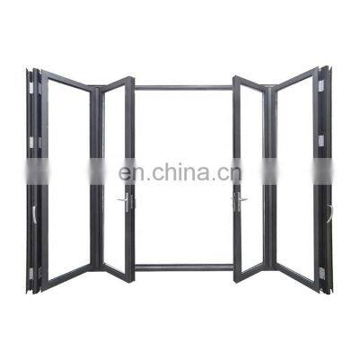 AS2047 Modern  Aluminium Double Glazed BI-Folding Windows