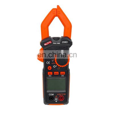HT-208A Digital Clamp Meter 6000 Counts Auto-ranging Multimeter with AC/DC Voltage