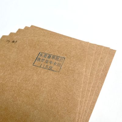 For Printing And Packaging Russian Brown Paper Kraft Paper Liner 