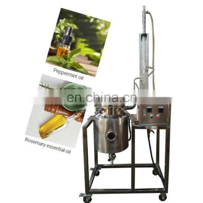 Home lavender essential oil distill equipment, distillation equipment for essential oil, rose oil extraction machine