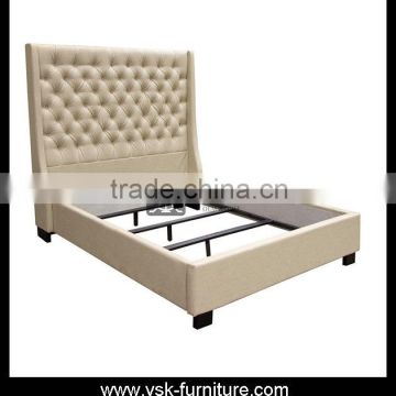 BE-124 Fabric Upholstered Bed Frame