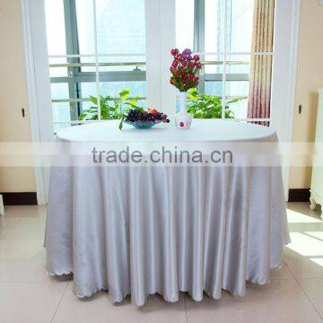 Round table cloth for wedding and hotel