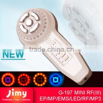 electrode micro current rf beauty machine with led light home use