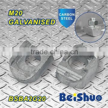 BSBA2G20 steel beam clamp connector galvanised made in China