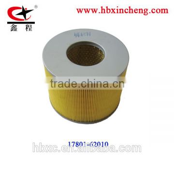 17801-62010 Air Filter,car auto spare parts factory directly selling
