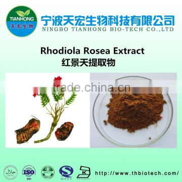 100% Pure Rosavins rhodiola rosea extract powder with high quality