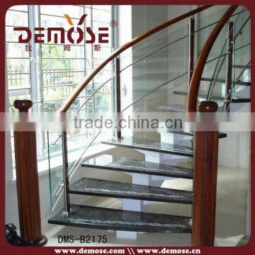 modern design ms pipe railing glass holder railing