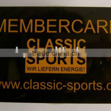 Sports Member Card