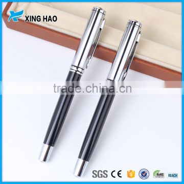 Office supply luxury pen with customized logo printing metal roller pen