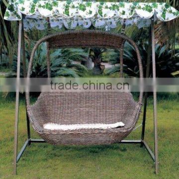 2013 Top-selling wrought iron swing design for garden