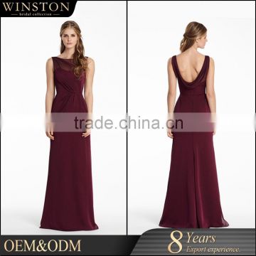 Alibaba New Design turquoise bridesmaid dress