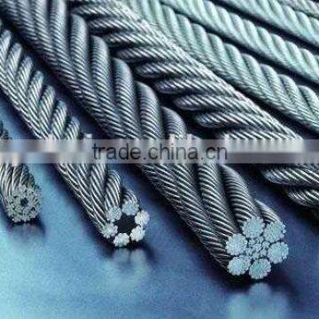 Steel wire rope used in overhead power line steel rope
