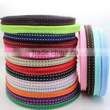 High Quality Wholesale Stitched Packing Petersham Grosgrain Ribbon