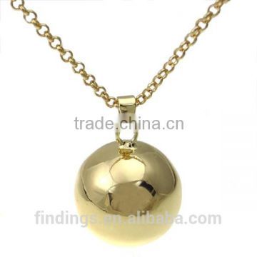 FN3254 latest model fashion necklace new model necklace with sound ball