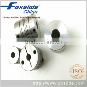 6.35mm to 6.35mm Double Diaphragm Shaft Coupling Disc Couplings Flexible Coupler 26mm OD 35mm Length